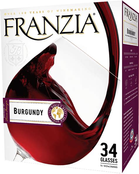 franzia box wine carbs